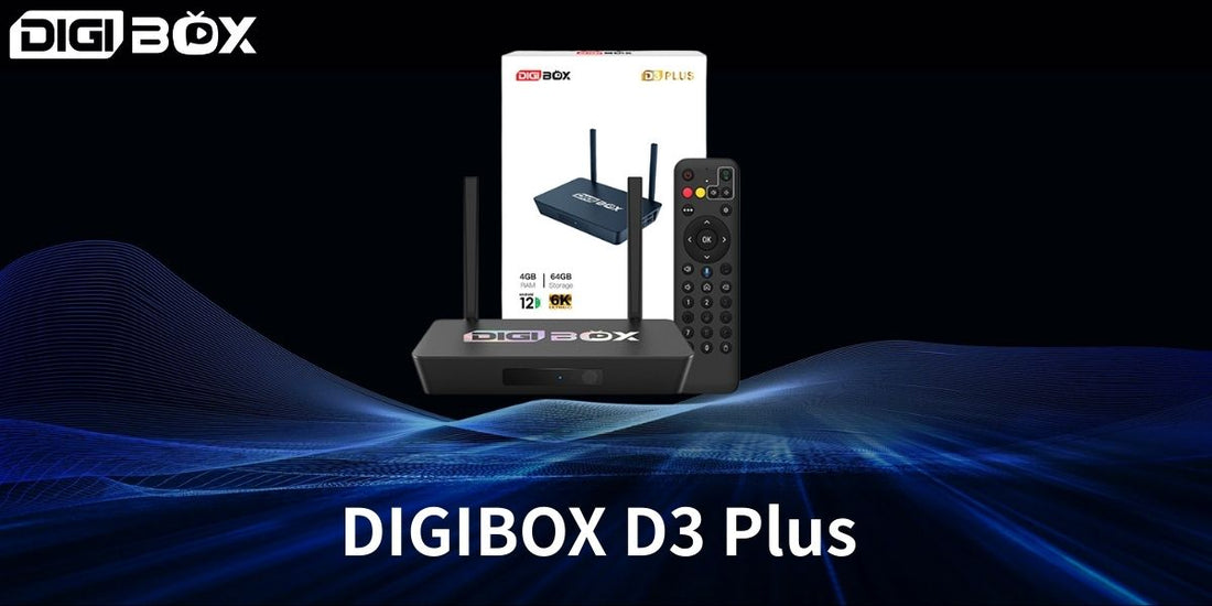 DIGIBOX D3 Plus 本体画像｜最新TVボックス