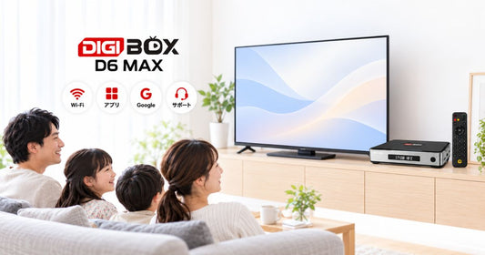 DIGIBOX D6 MAXでWi-Fi・アプリ・Googleアカウントのパスワードを見分ける方法