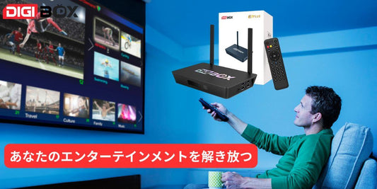 リモコンでNetflixを操作している様子